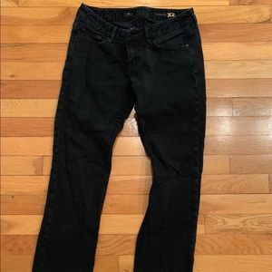Express black jeans